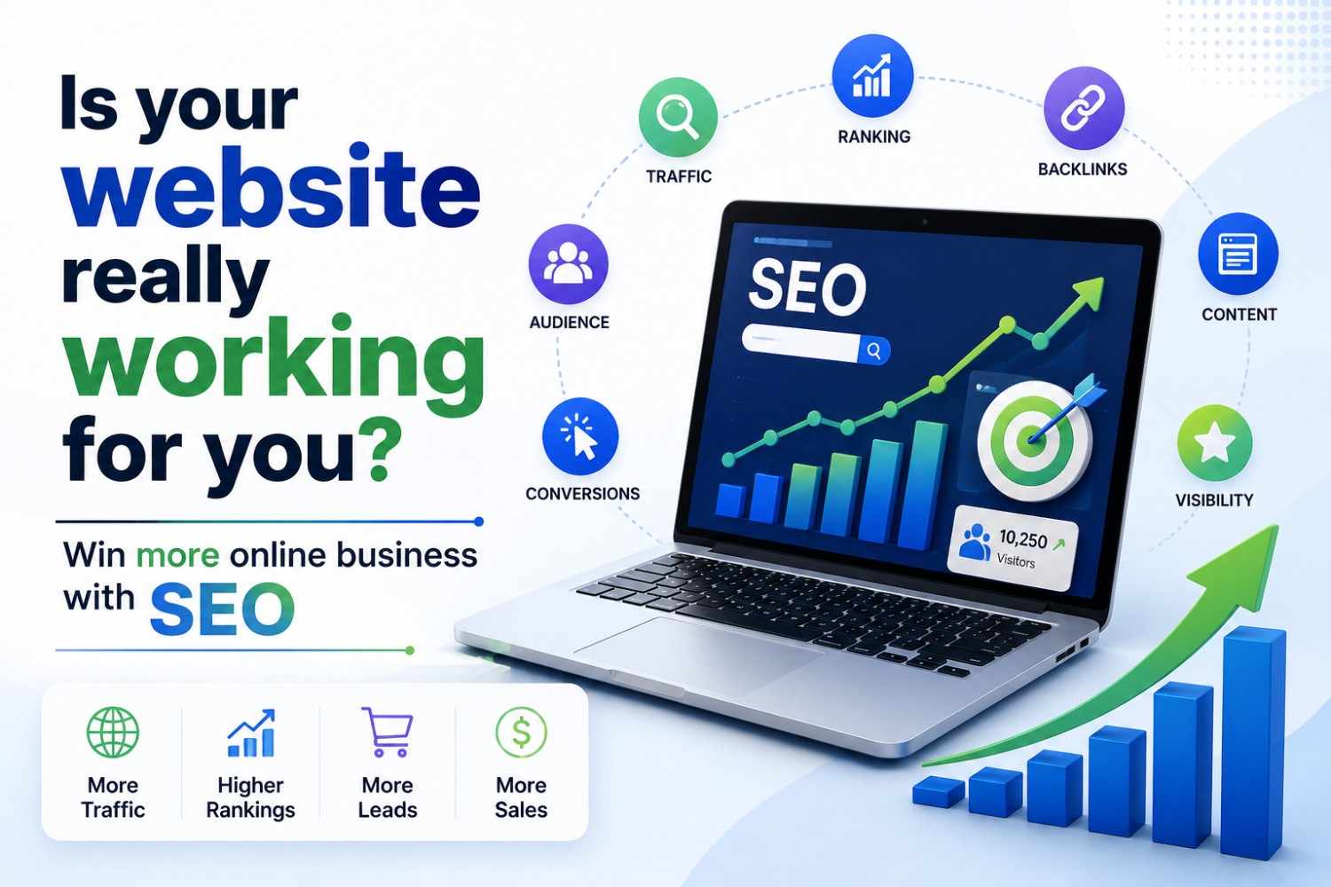 Is your website really working for you? – Win more online business with SEO Is your website really working for you? – Win more online business with SEO
